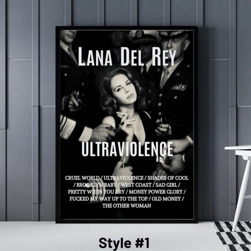 Lana Del Rey Ultraviolence Poster 1