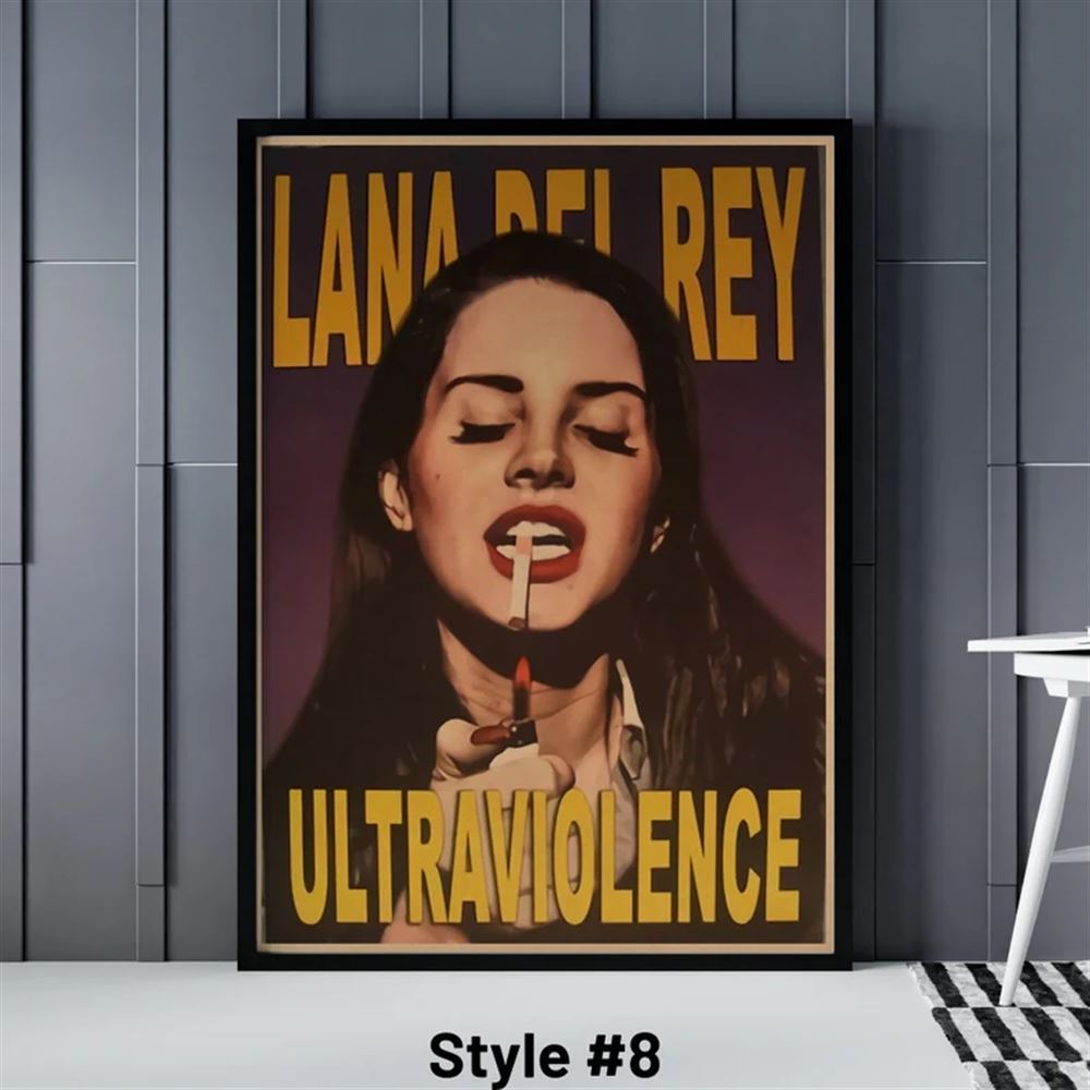 Lana Del Rey Poster Green LDRP11 - Lana Del Rey Official Store