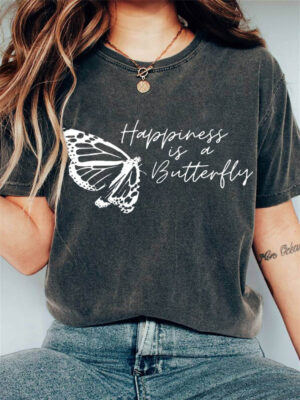 song-happiness-is-a-butterfly-print-t-shirt