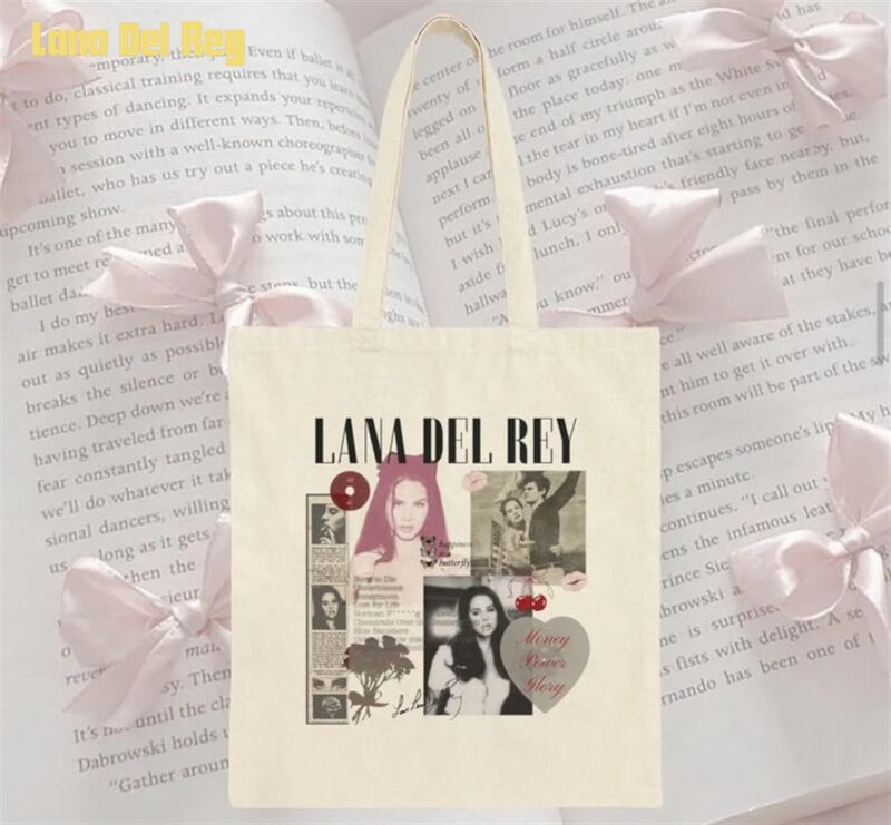 Lana Del Rey Gift Retro Tote Bag