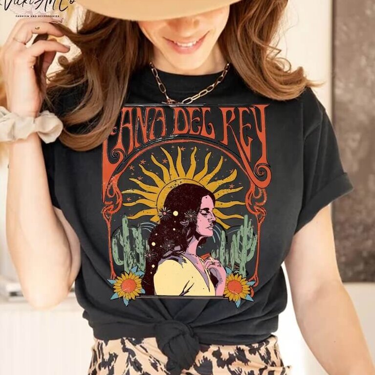 Lana Del Rey Music Tour 2023 T-Shirt