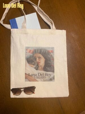 Lana Del Rey Rolling Stone Tote Bag