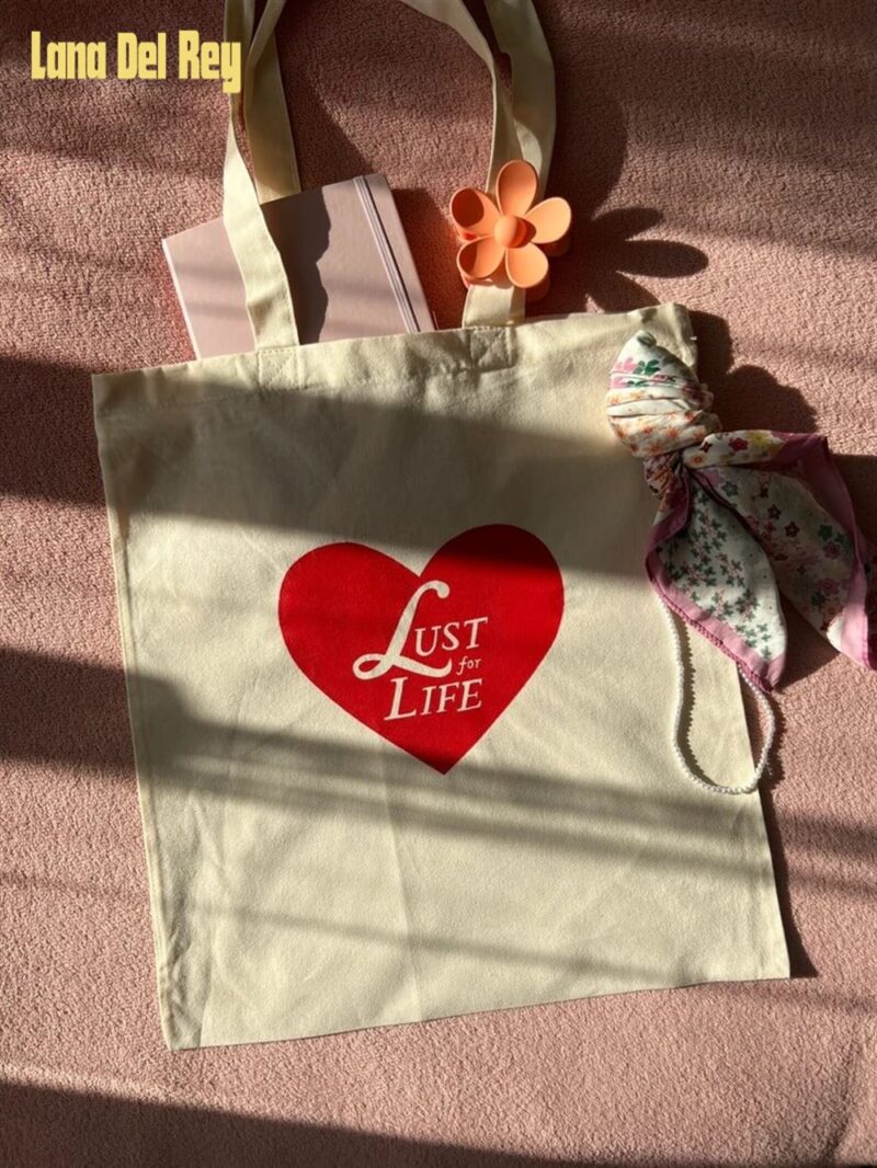 Lana Del Rey Inspired Lust For Life Tote Bag